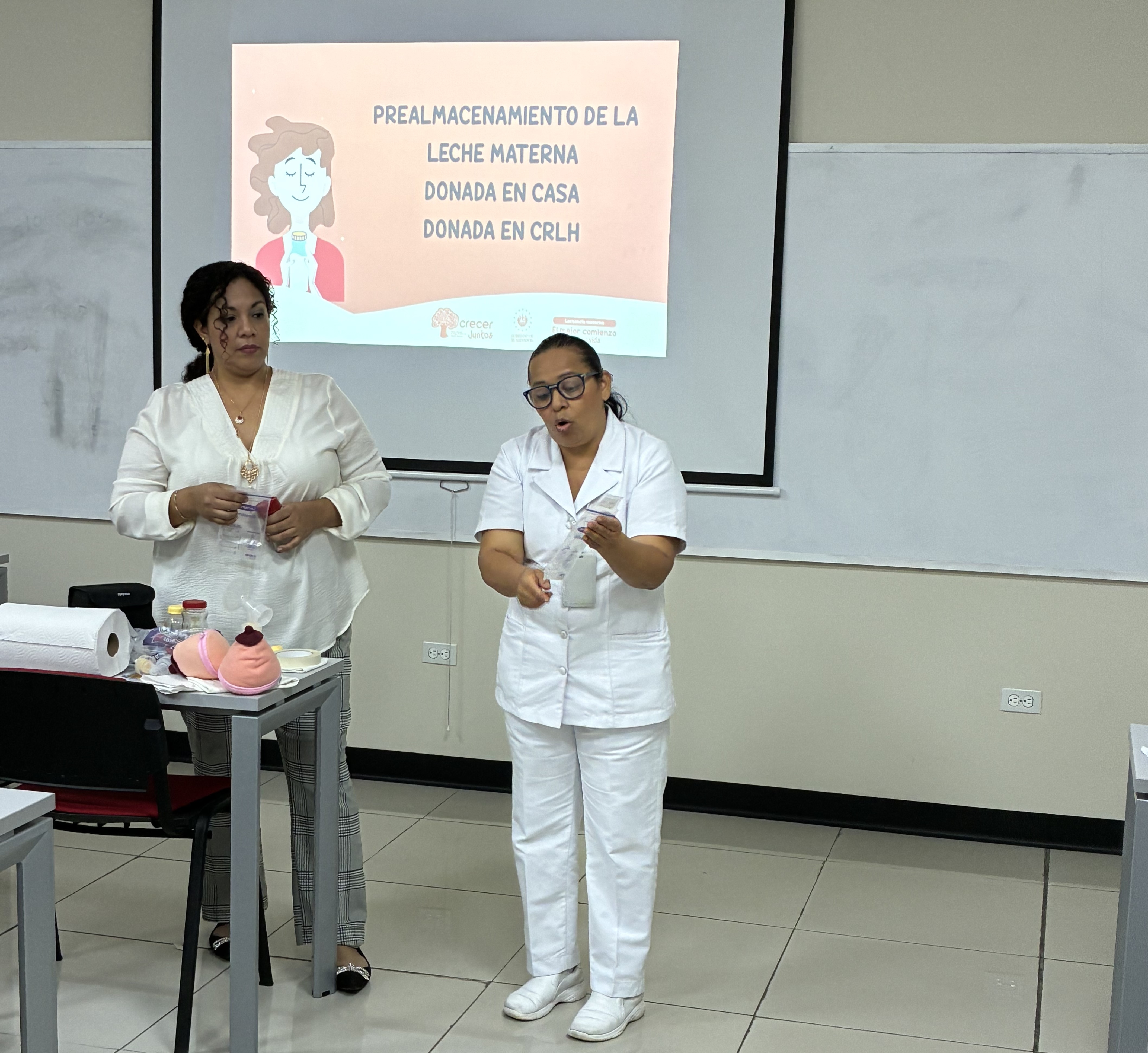 El INCAP brindó apoyo técnico al Ministerio de Salud de El Salvador en taller de inocuidad de leche humana colectada