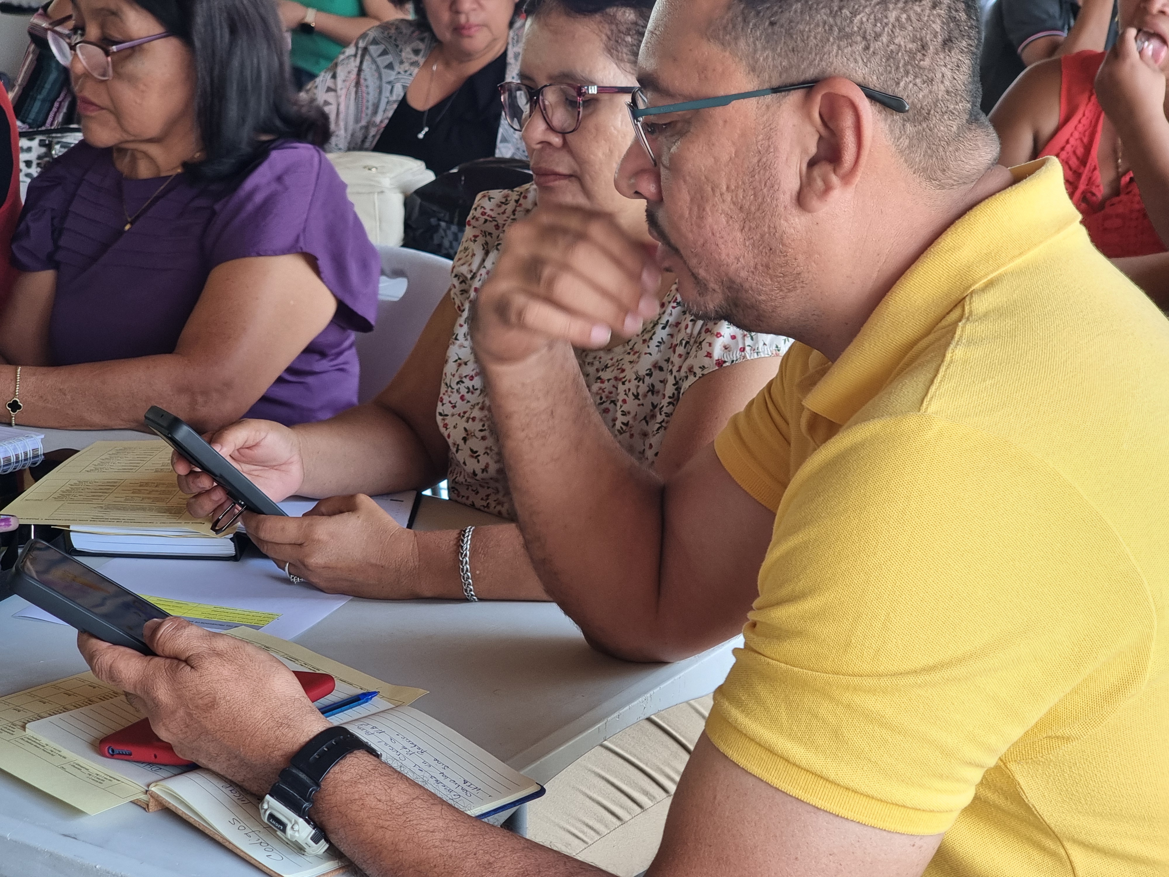 Capacitación en Jutiapa optimiza el tiempo del personal de salud con registros digitales eficientes