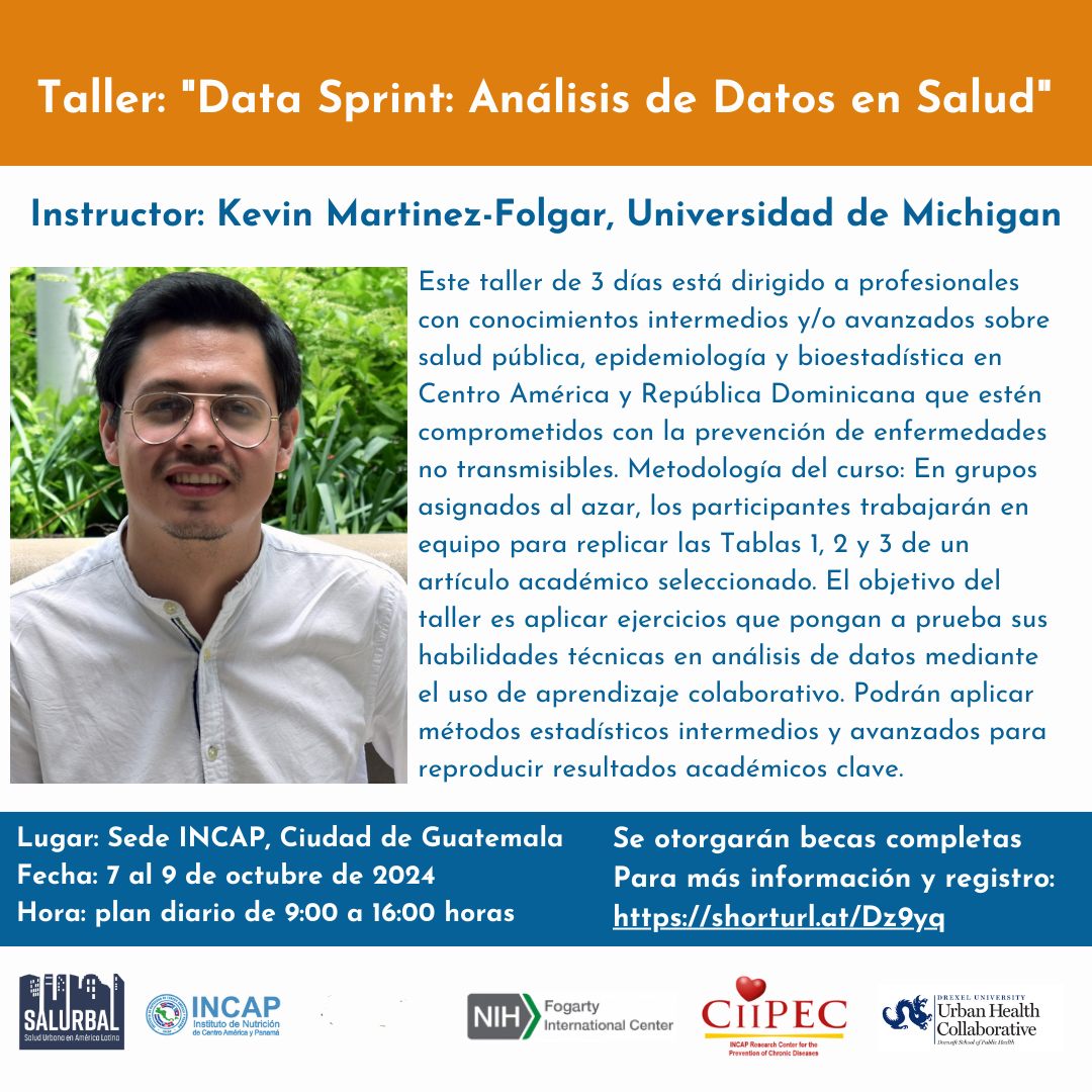 Data Sprint: análisis de datos en salud